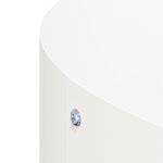 vidaXL Plantes en Céramique Blanche Blanche Céramique 30 cm de diamètre