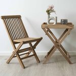 4 Chaises de jardin pour enfant TOLEDO