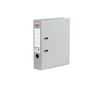 Classeur à levier maX.file Protect Plus Polypro Int / Ext Dos de 80 mm Gris HERLITZ