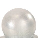 vidaXL Bouchons de poteau 6 Pièces Globe final Métal galvanisé 91x91 mm