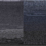 vidaXL Tapis d'escalier autocollants 15 Pièces 65x21x4 cm Noir et gris