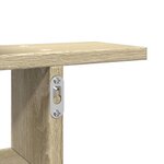 vidaXL Étagères murales 2Pièces chêne sonoma 38x12x38cm bois d'ingénierie