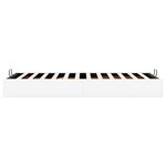 vidaXL Cadre de lit ottoman sans matelas blanc 90x200 cm similicuir