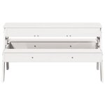 vidaXL Table de pique-nique avec bac à sable pour enfants pin massif
