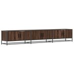 vidaXL Meuble TV chêne marron 240x35x41 cm bois d'ingénierie
