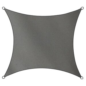 Livin'outdoor Tissu d'ombrage Como Polyester Carré 5x5 m Gris