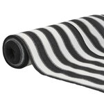 vidaXL Filet brise-vue anthracite et blanc 1 8x50 m PEHD 75 g/m²
