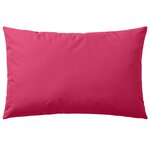vidaXL Oreiller d'extérieur lot de 2 60 x 40 cm Rose