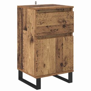 vidaXL Buffet Bois ancien 35 x 40 x 70 cm Bois d'ingénierie