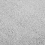 vidaXL Tapis shaggy doux lavable 160x230 cm Antidérapant Gris