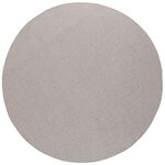 vidaXL Tapis de surface Rond LUGO Taupe Ø 200 CM Polyester