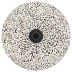vidaXL Base de parasol   béton multicolore  20 kg  pour poteaux de 37/42/52/58mm