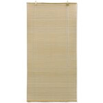 vidaXL Store à rouleau bambou naturel 100x160 cm