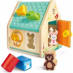 Hape E0515 - Maison trieuse de formes – les amis de la forêt
