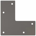 vidaXL Pieds en épingle à cheveux pour table basse 4 pièces Acier naturel 42 cm Acier massif