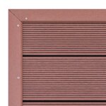 vidaXL Élément de plancher pour douche solaire Marron 101x63x5 5cm WPC