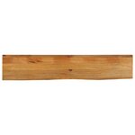 vidaXL Dessus de table à bord vivant 140x20x2 5cm bois massif manguier
