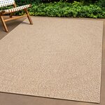 vidaXL Tapis ZIZUR 240x240 cm aspect de jute intérieur et extérieur