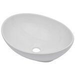 vidaXL Meuble de salle de bain en deux pièces Céramique Gris
