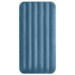 INTEX Lit d'Air avec Pompage INTEX Bleu foncé et gris 99 x 191 x 25 cm