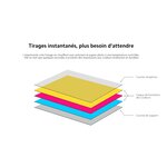 Pack 4 - Papier photographique Xiaomi pour imprimante Imprimante photo portable Xiaomi Mi 20 unités (80 feuilles)