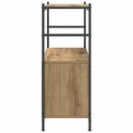 vidaXL Étagère chêne artisanal 80 x 30 x 78.5 cm Bois d'ingénierie