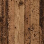 vidaXL Étagère d'angle murale vieux bois 40x40x49 5 cm bois ingénierie