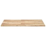 vidaXL Dessus de bureau non traité 100x70x2 cm bois d'acacia massif