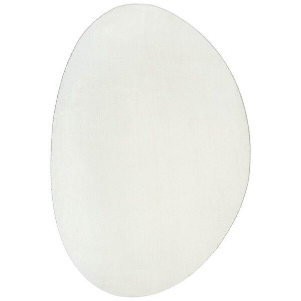 vidaXL Tapis Crème 120 x 170 cm Polyester