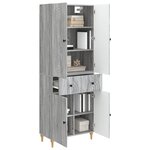 vidaXL Ensemble de Meubles 2 Pièces 66 x 34 5 x 90 cm Bois d'ingénierie