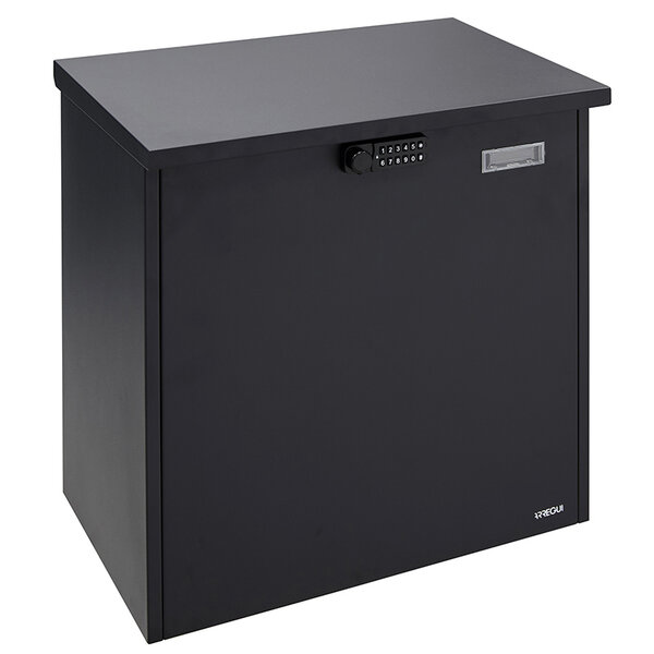 Boîte à colis en acier Bigpack Base EP2104E code  gros colis  47 x 46 x 24 cm  Noir