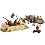 LEGO 75396 L'Esquif du Désert et la Fosse du Sarlacc - Jeu Star Wars Épique