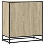 vidaXL Buffet chêne sonoma 68x35x76 cm bois d'ingénierie