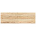 vidaXL Marches d'escalier 2 Pièces non traité 80x30x2cm bois chêne massif