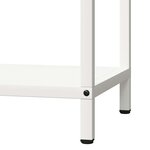 vidaXL Portant de bois chauffage blanc 40x25x90 cm