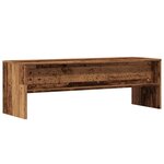 vidaXL Meuble TV vieux bois 120x40x40 cm bois d'ingénierie