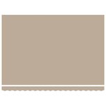 Store rétractable manuel vidaXL Beige 450x300 cm