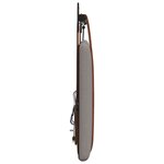 vidaXL Tête de lit suspendue Avec lumière LED Taupe PU antique