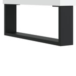 vidaXL Table basse blanc 90x60x35 cm bois d'ingénierie