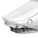 vidaXL Sculpture Argent 68 x 20 x 24 cm Aluminium