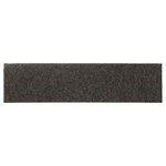 vidaXL Tapis d'escalier autocollants 15 pièces 76 x 20 cm Anthracite Rectangulaire