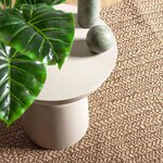 vidaXL Tapis ZIZUR beige 120x170 cm aspect de jute intérieur extérieur