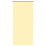vidaXL Store enrouleur occultant jaune largeur du tissu 110 7 cm