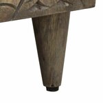 vidaXL Buffet 40x33x75 cm bois massif de manguier