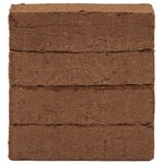 vidaXL Blocs de noix de coco 24 Pièces 650 g chacun 15 6 kg au total
