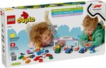 LEGO DUPLO - Ensemble de Voitures de Course et Pilotes d'Écurie de F1 - 10445 pour Enfants