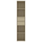 vidaXL Bibliothèque Chêne sonoma 36x30x171 cm Bois d'ingénierie