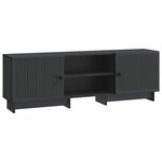 vidaXL Meuble TV 150 x 31 x 50 cm Noir Bois d’ingénierie