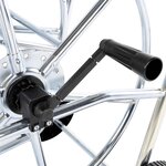 vidaXL Chariot d'enrouleur pour tuyau de 80 m 3/4" acier