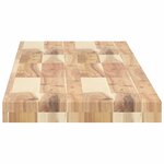 vidaXL Étagère flottante 120x30x4 cm bois d'acacia massif non traité